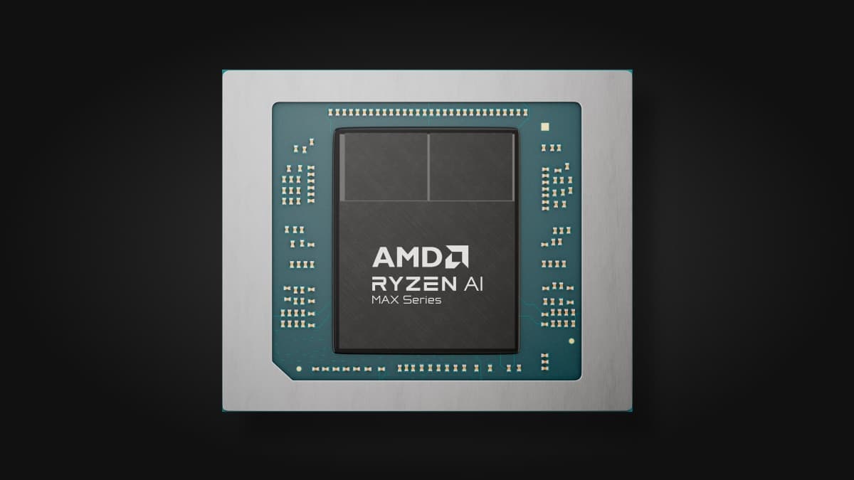 AMD Ryzen AI Max Series processor package, a company product image; AMD's XDNA NPU hardware is one Loom target